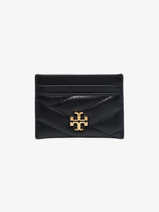 Black Kira Leather Card Holder