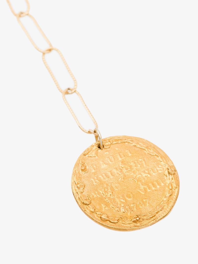 22k Gold-plated Il Leone Coin Bracelet