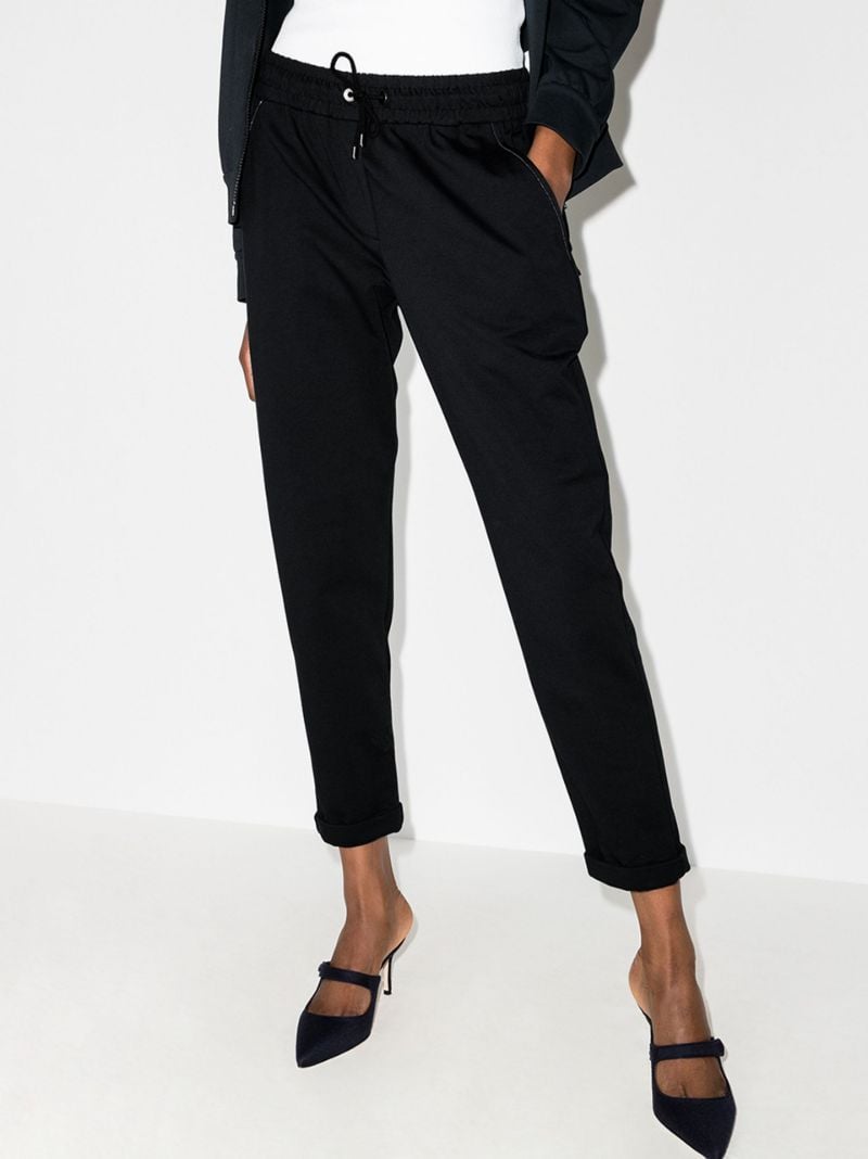 Cropped Track Pants