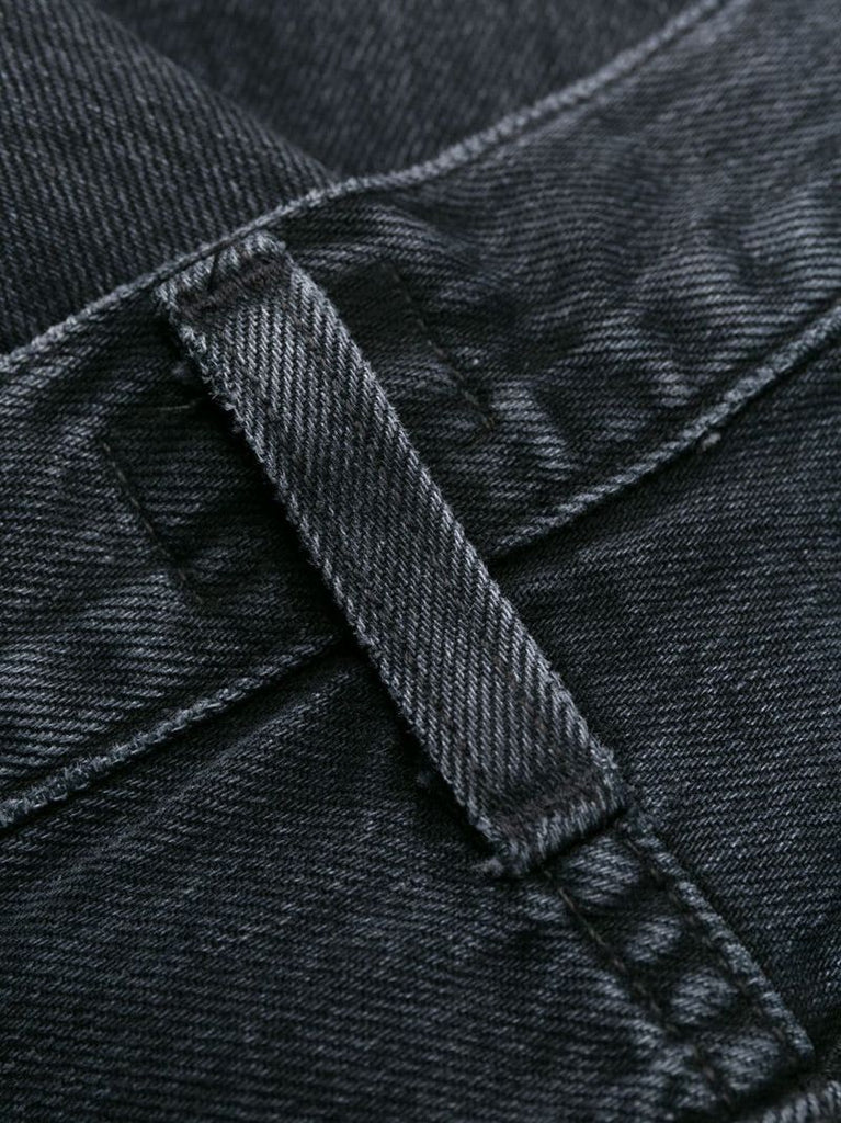 Black Annina High-rise Wide-leg Jeans