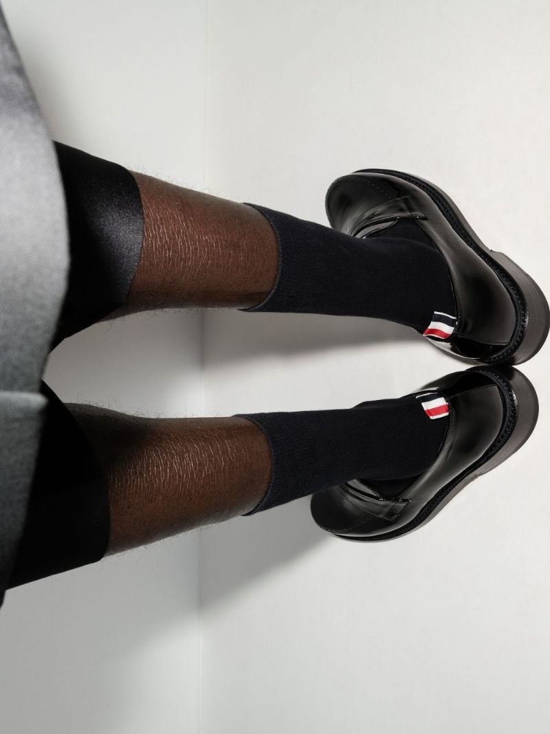 Black Patent Leather Penny Loafers