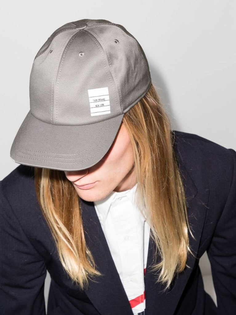 Grey Classic Panel Baseball Cap