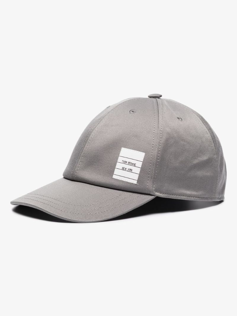 Grey Classic Panel Baseball Cap