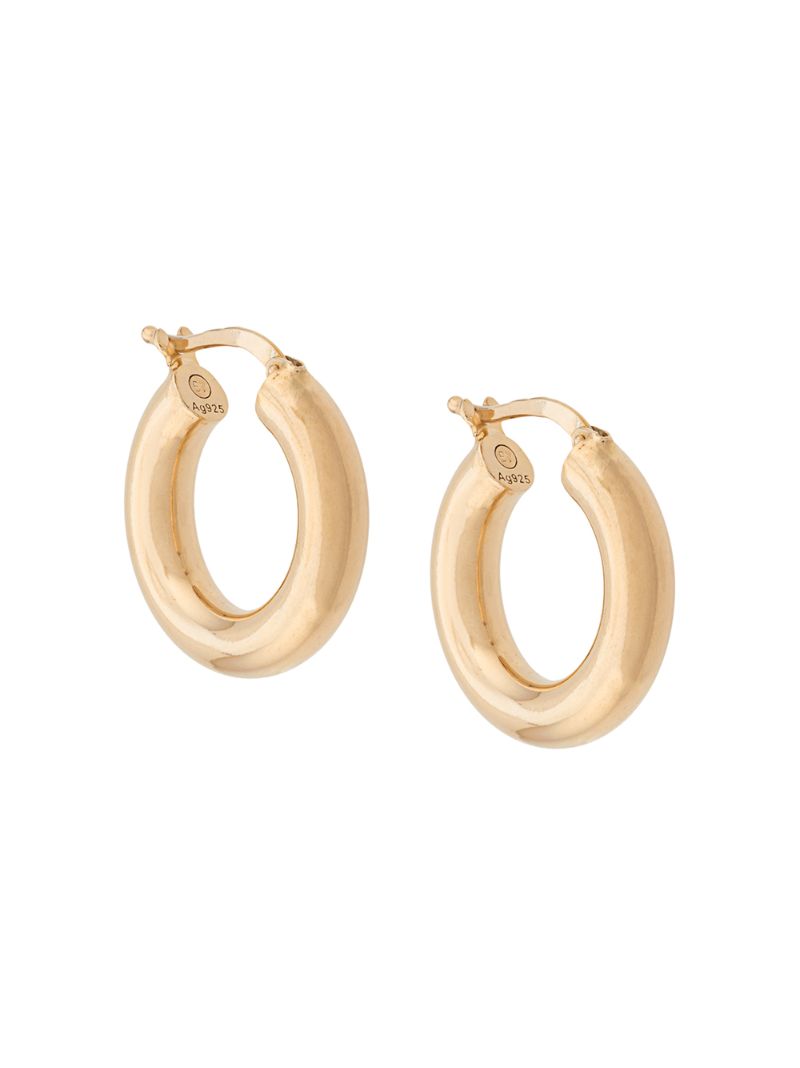 Gold-plated Hoop Earrings