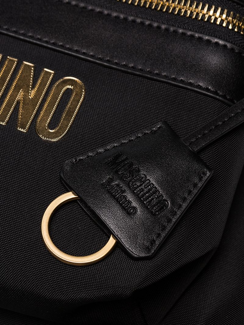 Black Logo Backpack