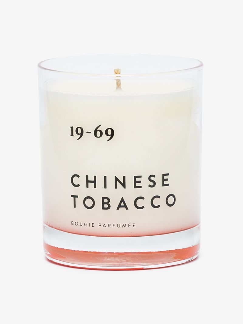 White Chinese Tobacco Candle