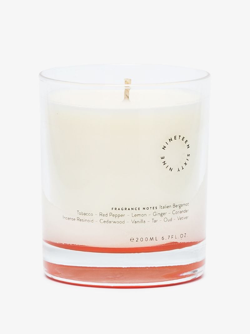 White Chinese Tobacco Candle
