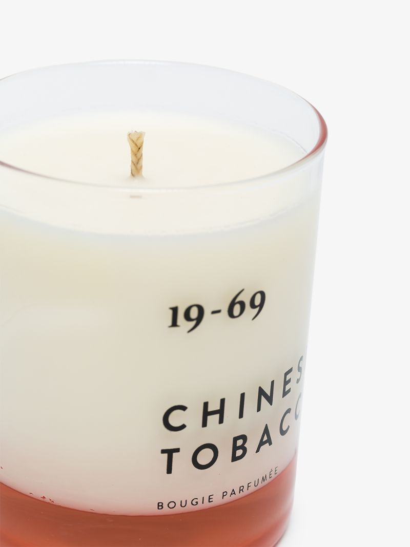 White Chinese Tobacco Candle
