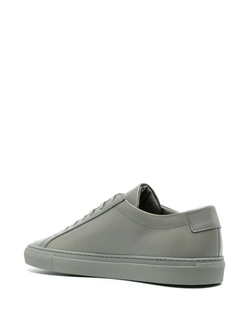 Grey Achilles Leather Sneakers
