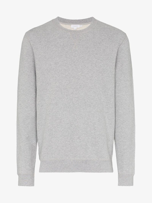 Crew Neck Loopback Sweater