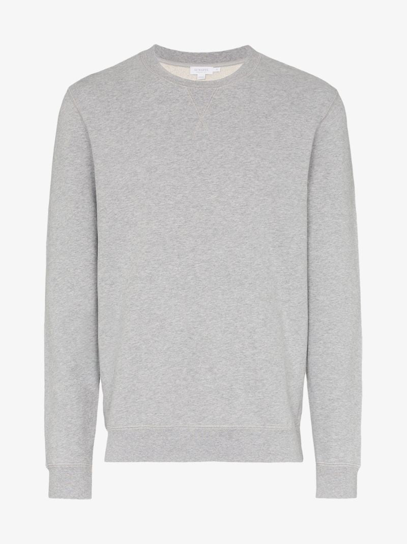 Crew Neck Loopback Sweater