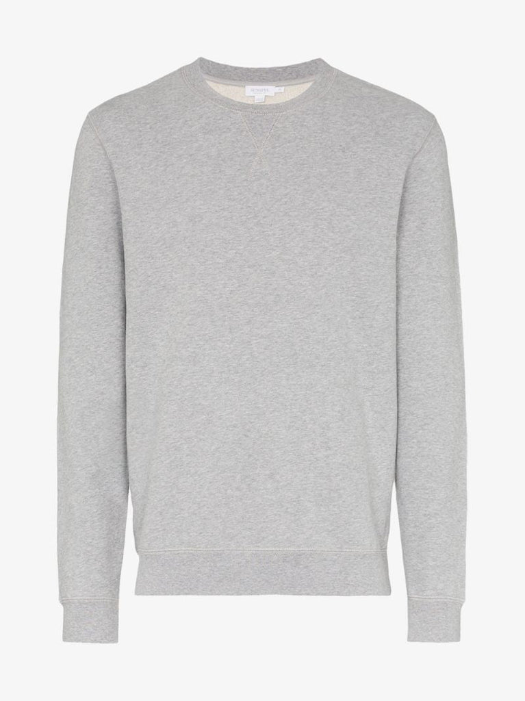 Crew Neck Loopback Sweater