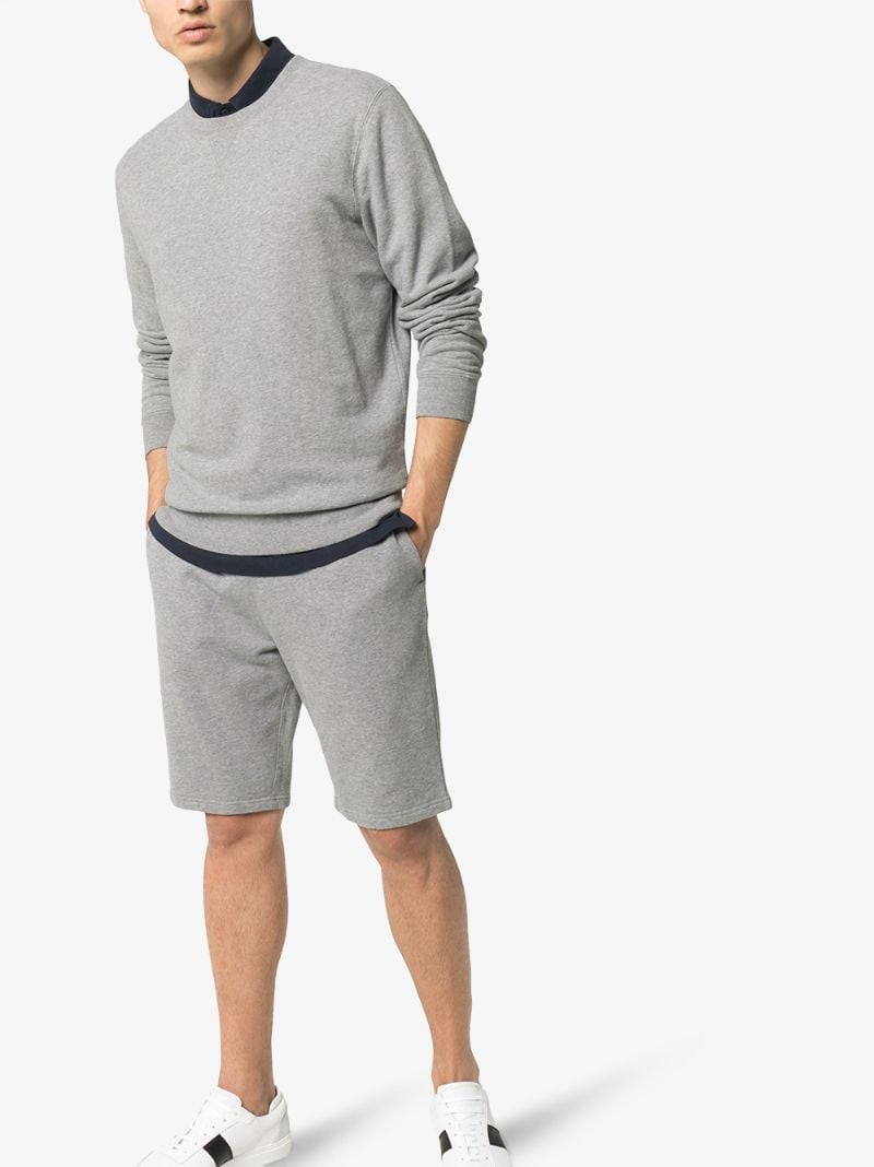 Crew Neck Loopback Sweater