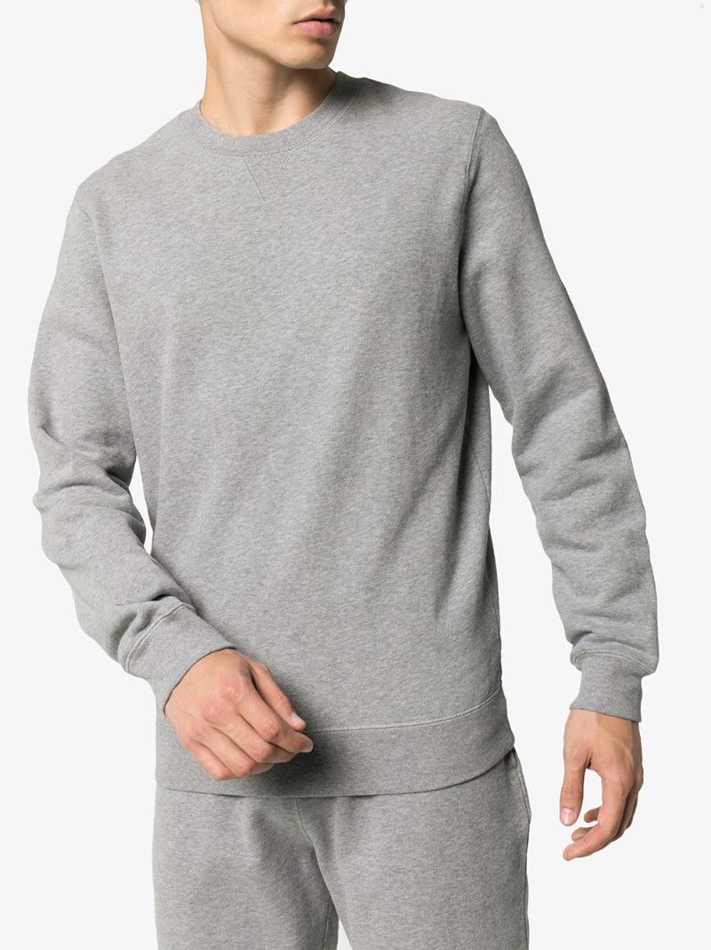 Crew Neck Loopback Sweater