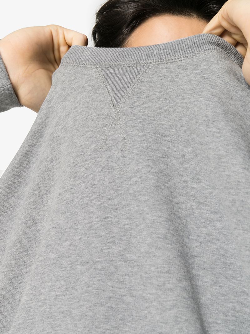 Crew Neck Loopback Sweater