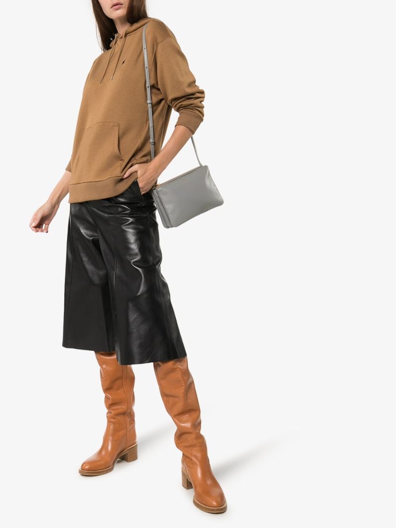 Culotte Leather Trousers