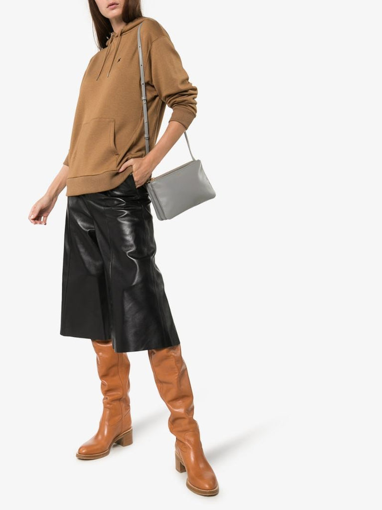 Culotte Leather Trousers