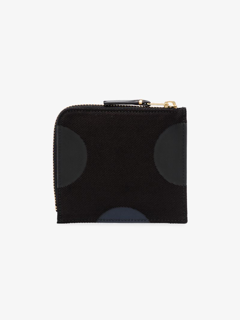 Black Polka Dot Wallet