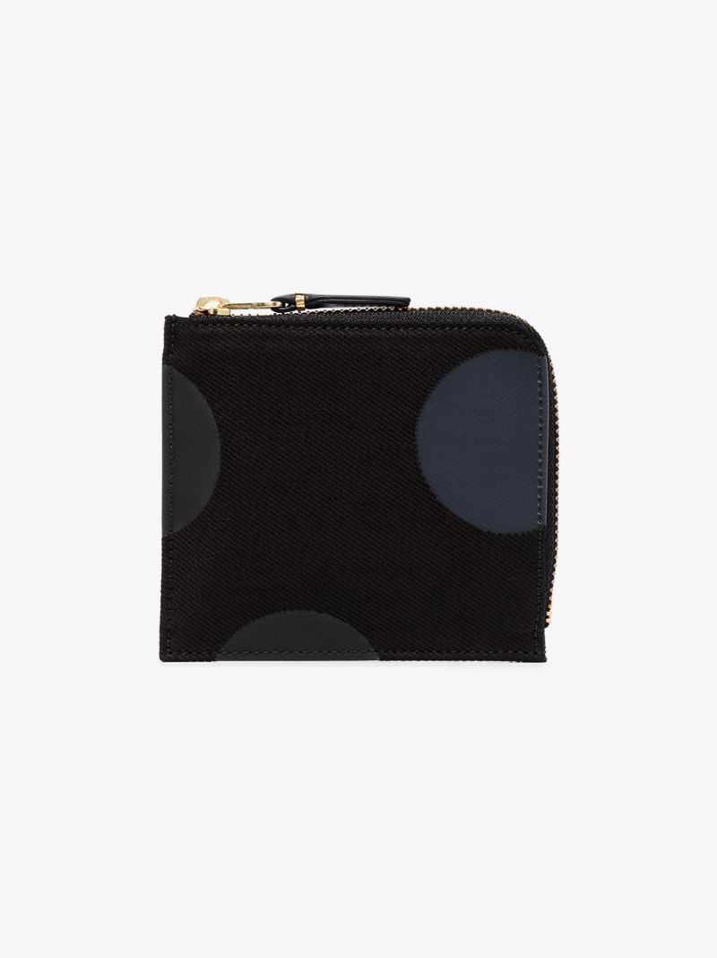 Black Polka Dot Wallet