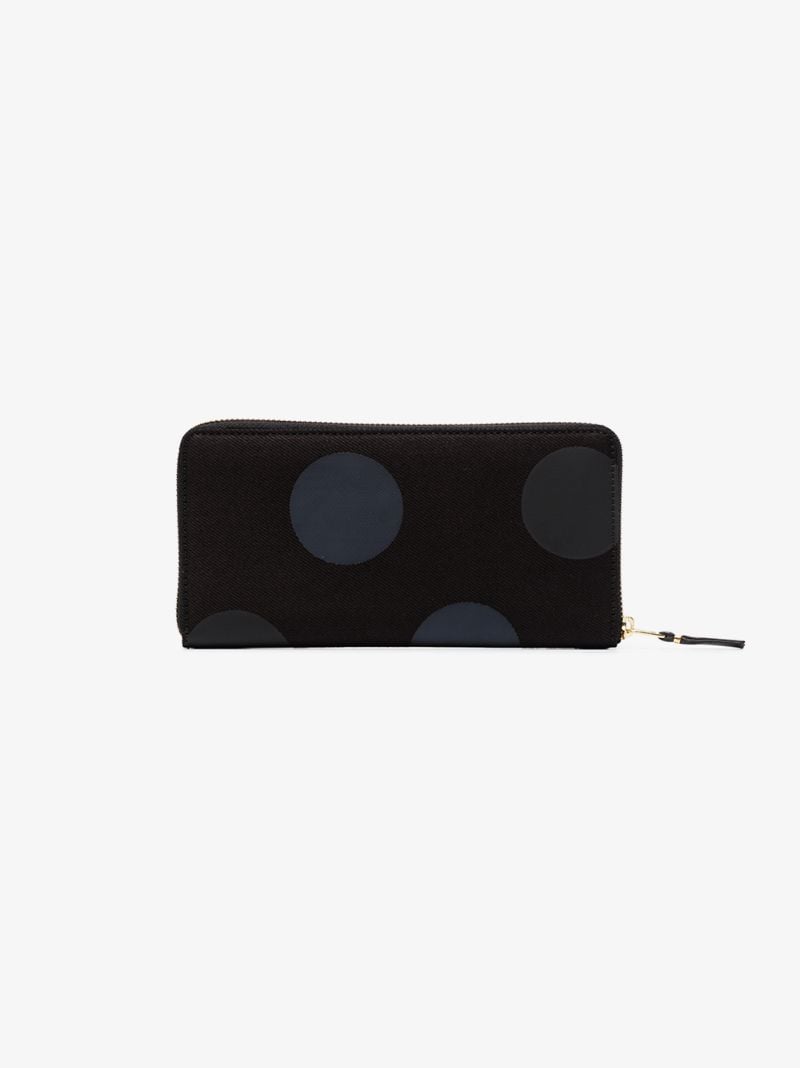 Black Polka Dot Wallet