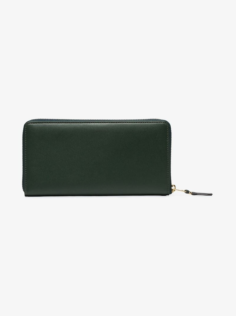 Green Continental Leather Wallet