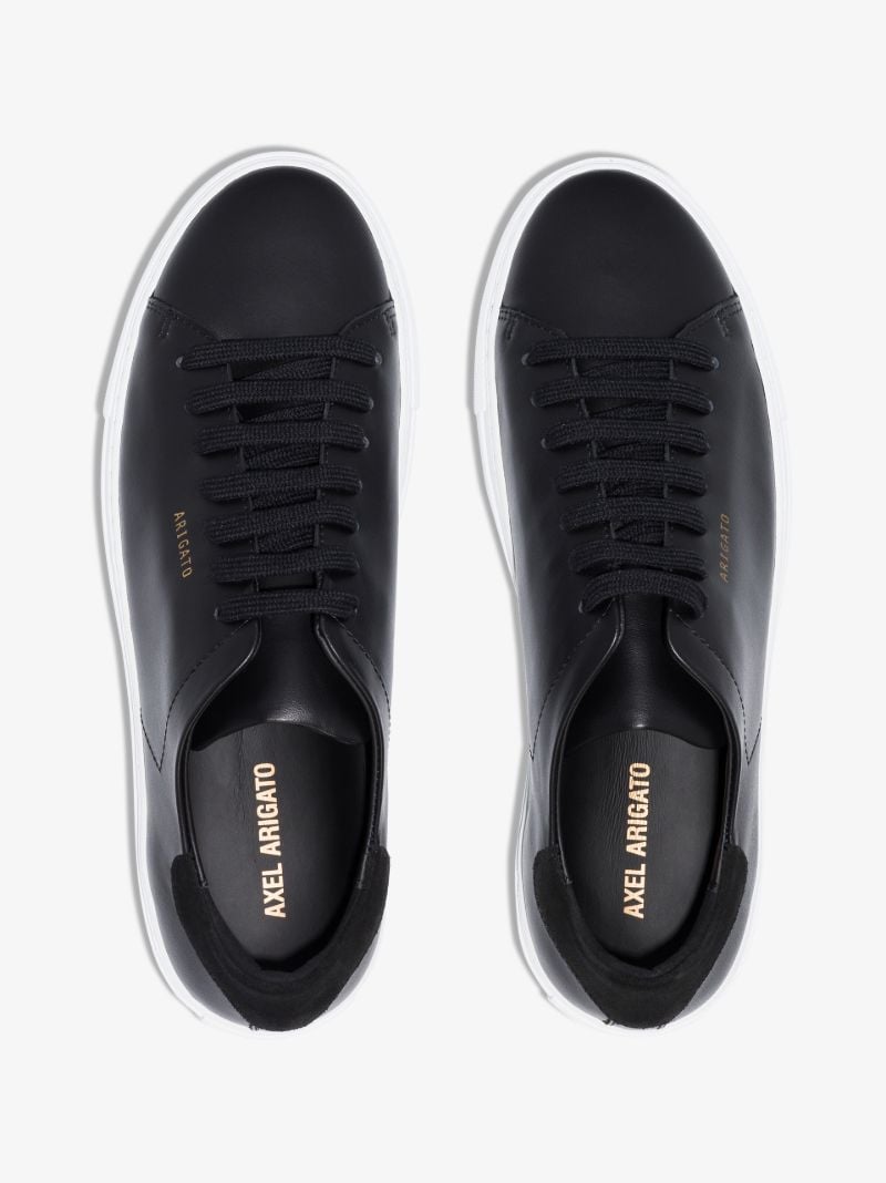 Black Clean 90 Leather Sneakers