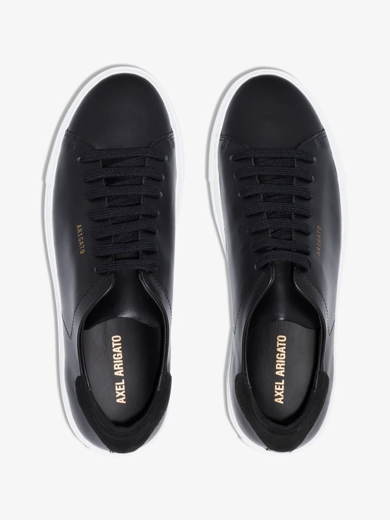 Black Clean 90 Leather Sneakers