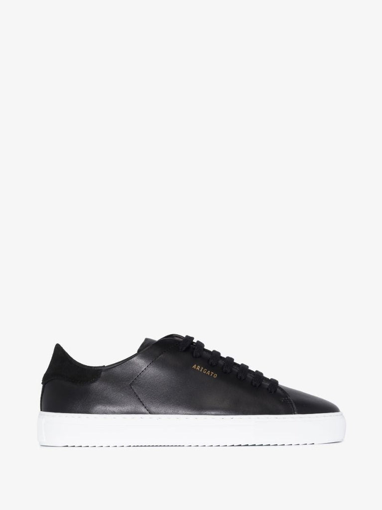 Black Clean 90 Leather Sneakers