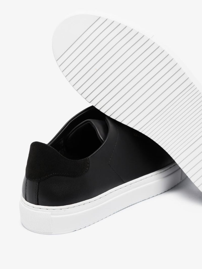 Black Clean 90 Leather Sneakers