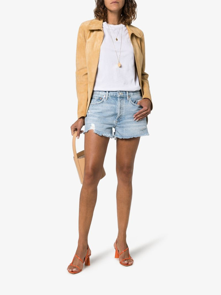Parker Distressed Denim Shorts
