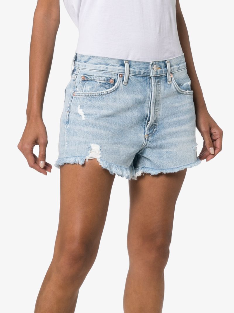 Parker Distressed Denim Shorts