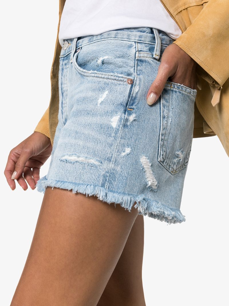 Parker Distressed Denim Shorts