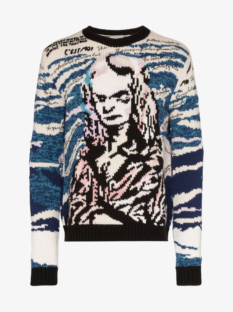 X Raymond Pettibon Mona Lisa Cashmere Sweater
