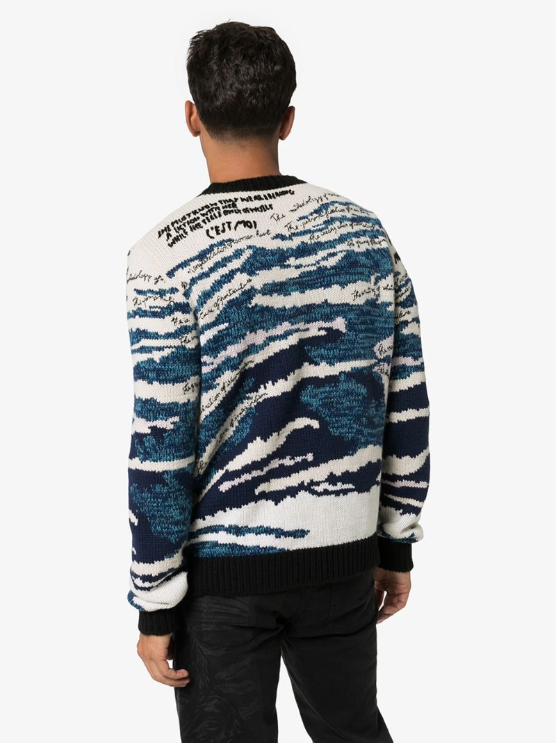X Raymond Pettibon Mona Lisa Cashmere Sweater