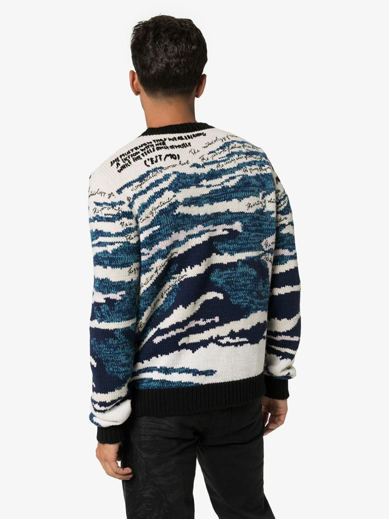 X Raymond Pettibon Mona Lisa Cashmere Sweater