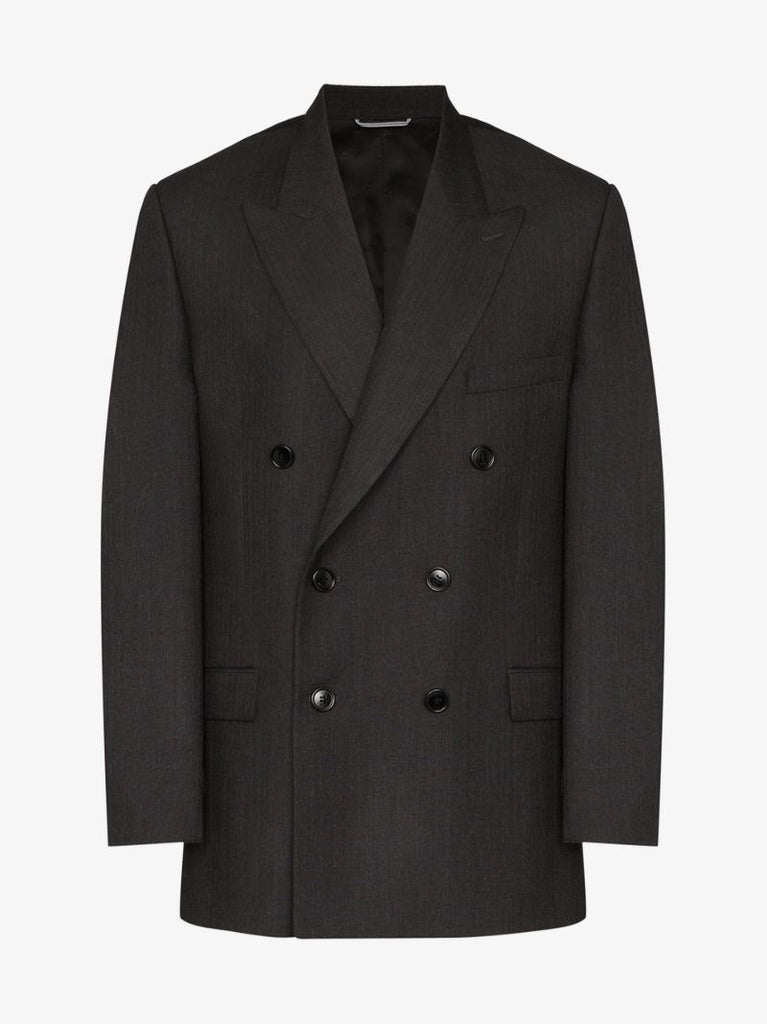 Double Breasted Wool Blazer