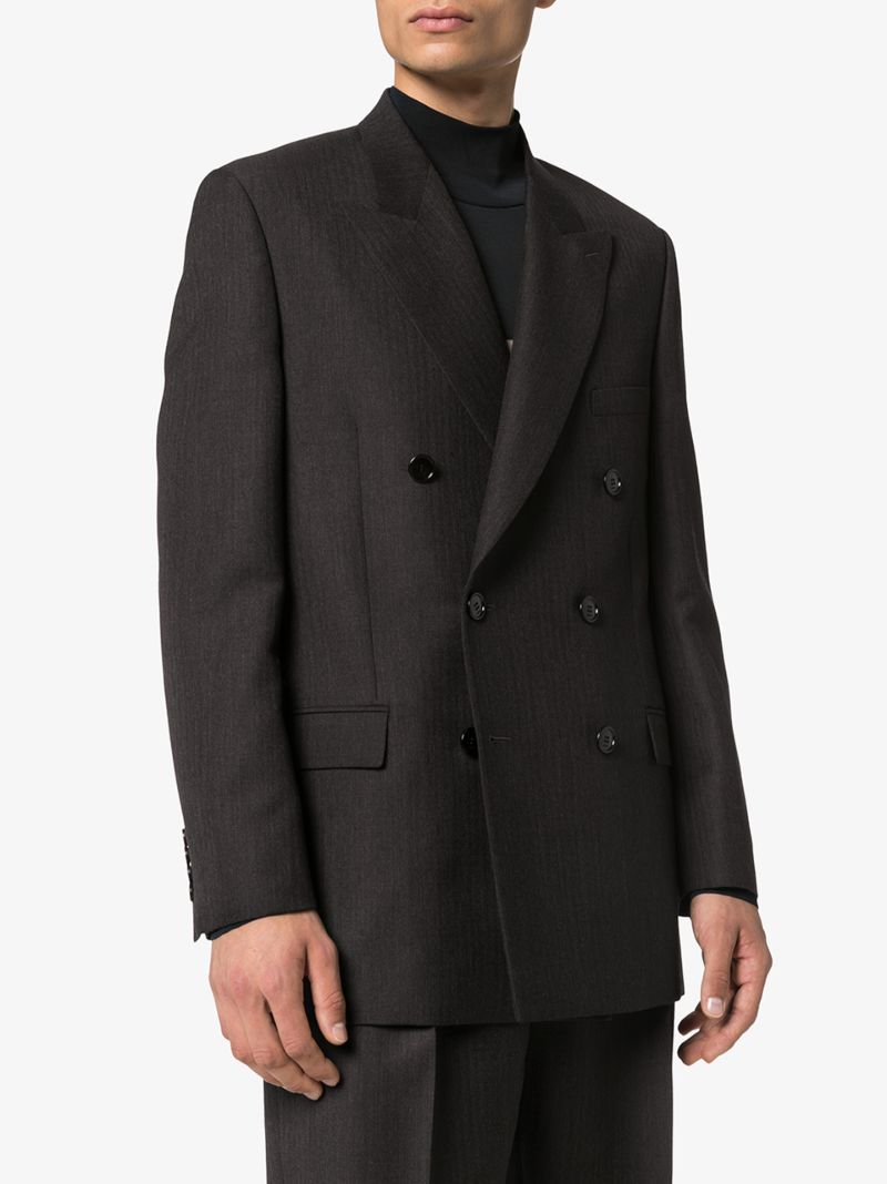 Double Breasted Wool Blazer