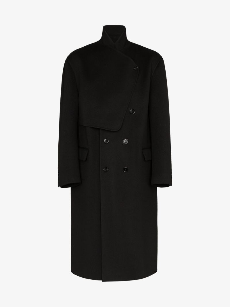 Double-breasted Virgin Wool Coat
