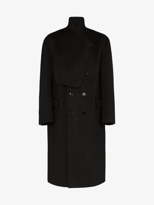 Double-breasted Virgin Wool Coat