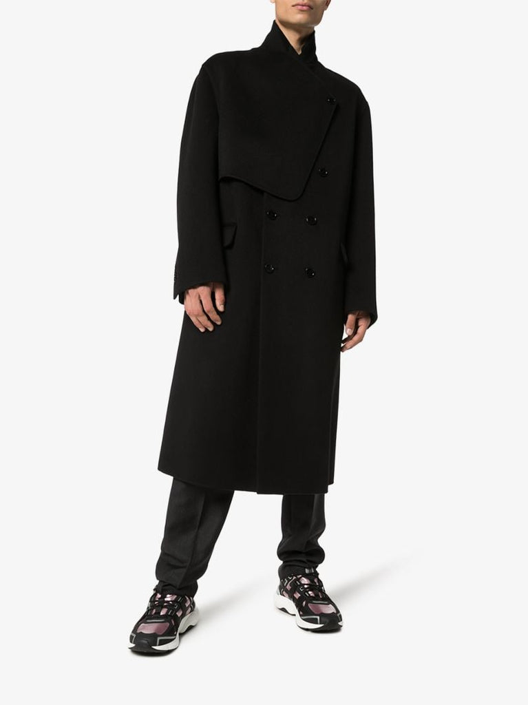 Double-breasted Virgin Wool Coat
