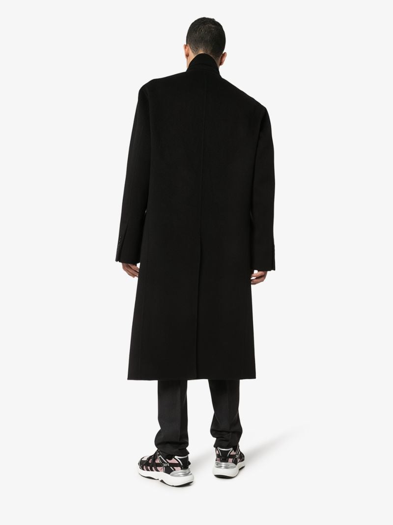 Double-breasted Virgin Wool Coat