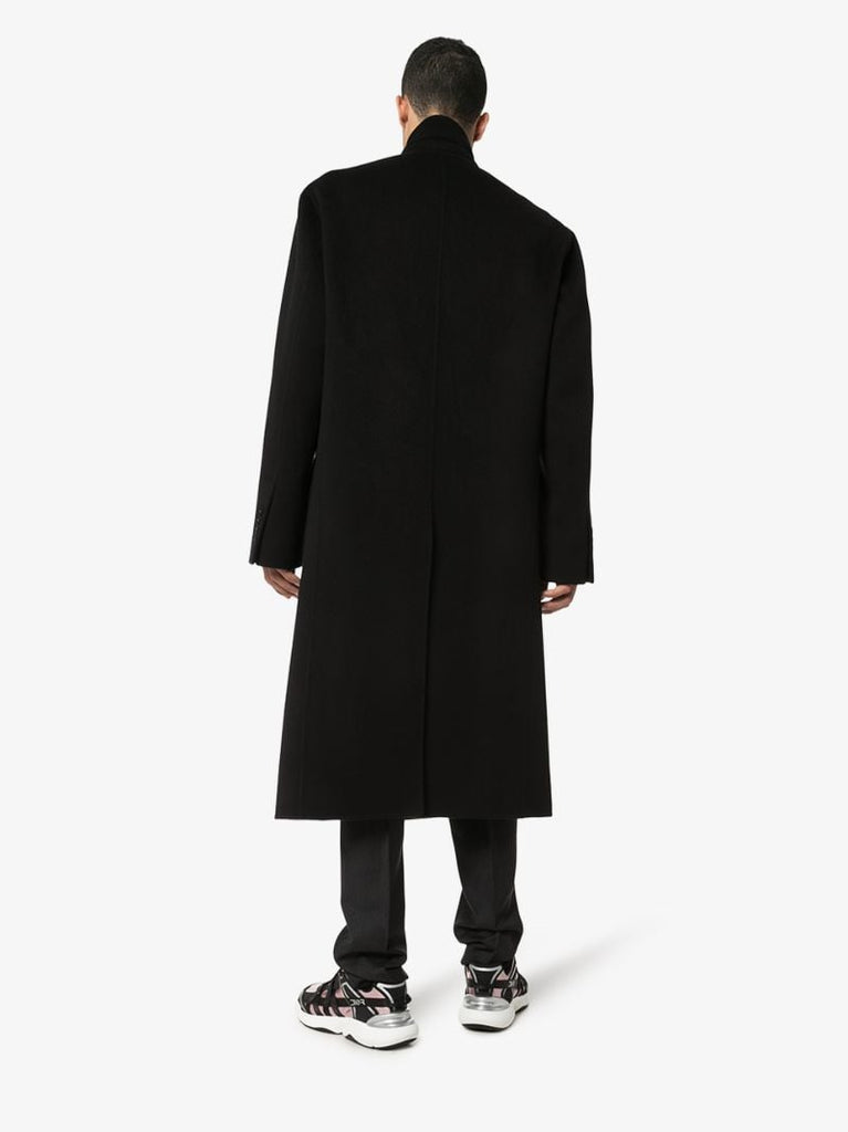 Double-breasted Virgin Wool Coat