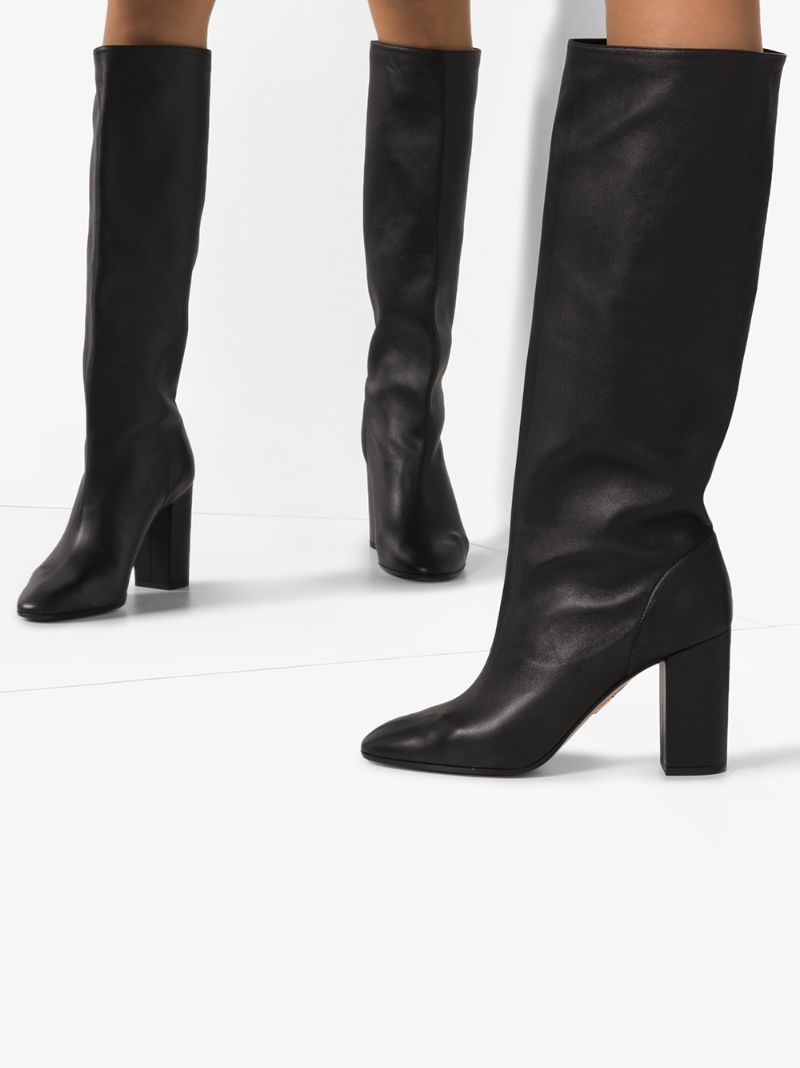 Black Boogie 85 Knee-high Boots
