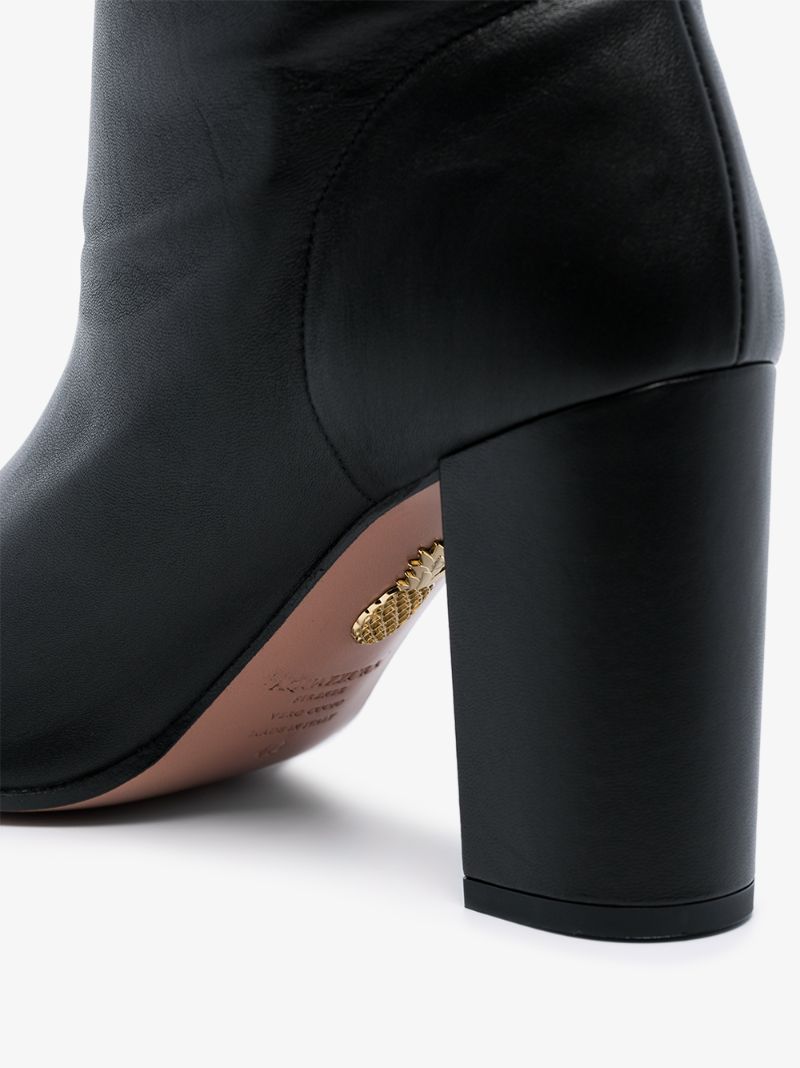 Black Boogie 85 Knee-high Boots
