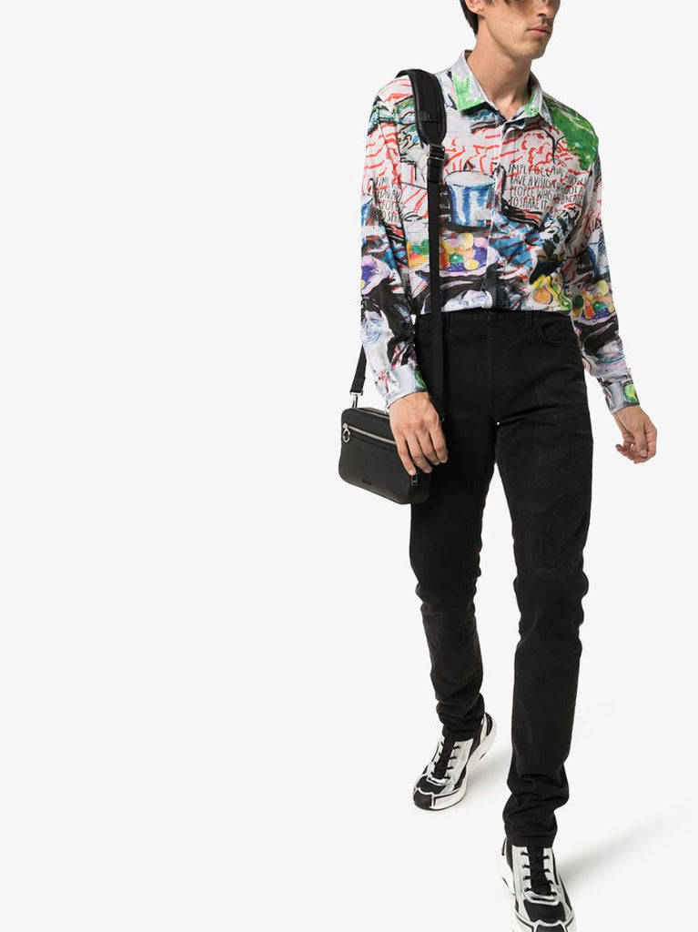 X Raymond Pettibon Graphic Print Shirt