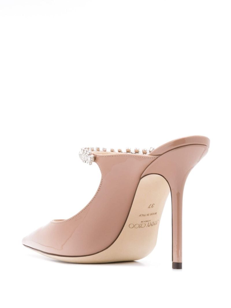 Pink Bing 100 Leather Mules