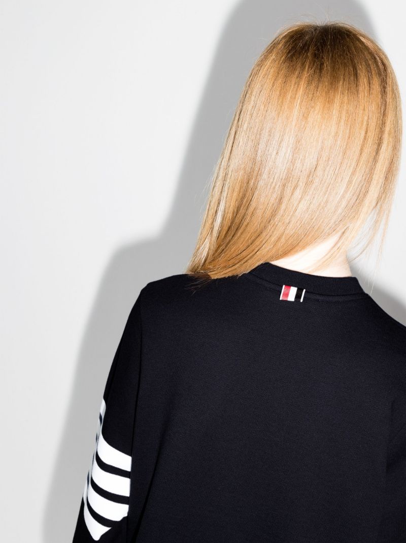4-bar Loopback Sweatshirt Dress