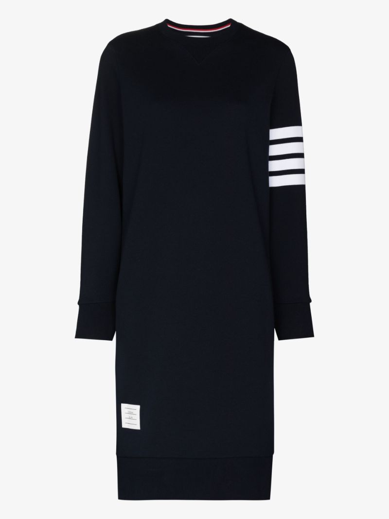 4-bar Loopback Sweatshirt Dress