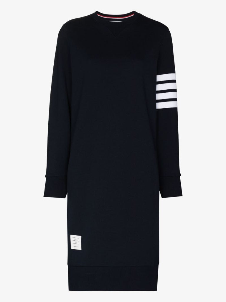 4-bar Loopback Sweatshirt Dress