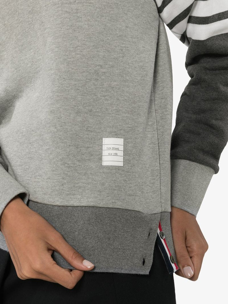 4-bar Loopback Crew Neck Sweatshirt